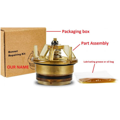 Copper Bonnet Poppet Repair kit สำหรับ 765 Backflow Preventer